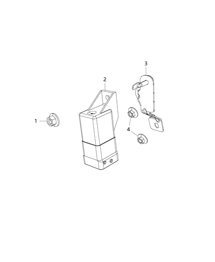 2019 Ram 1500 New Style Module, Heater Control Diagram