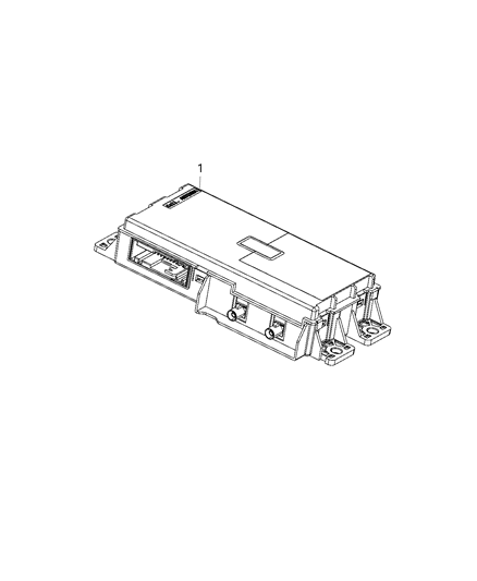 2020 Ram 3500 Cab Chassis Modules, Body Diagram 8 - Thumbnail