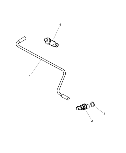 2002 Dodge Durango Crankcase Ventilation Diagram 1 - Thumbnail