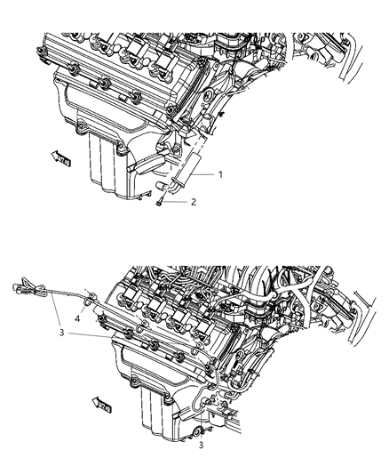 2007 Dodge Magnum Cylinder Block Heater Diagram 3 - Thumbnail