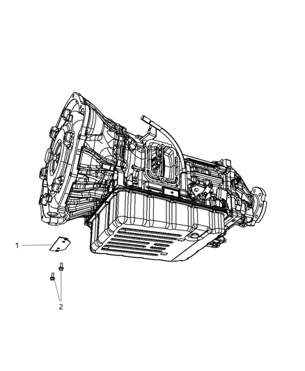 2020 Ram 3500 Cab Chassis Mounting Covers And Shields Diagram