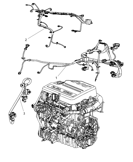 2011 Dodge Grand Caravan Wiring - Engine Diagram 1 - Thumbnail