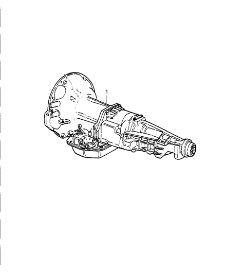 2000 Dodge Ram 2500 Regular Cab Transmission Assembly Diagram 2 - Thumbnail