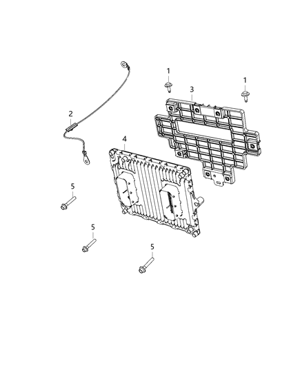 2020 Ram 1500 New Style Modules, Engine Compartment Diagram 3 - Thumbnail