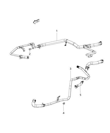 2017 Dodge Challenger Heater Plumbing Diagram 1 - Thumbnail