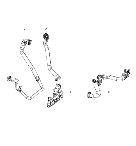 2020 Jeep Wrangler Charge Air Cooler Diagram 1 - Thumbnail
