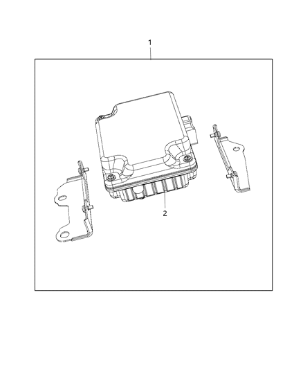 2019 Jeep Wrangler Module, Power Inverter Diagram