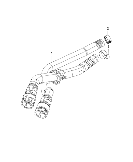2020 Jeep Compass Heater Plumbing Diagram 1 - Thumbnail