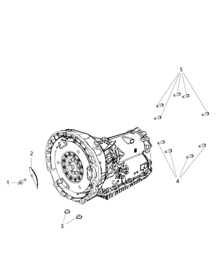 2020 Jeep Grand Cherokee Mounting Hardware Diagram 3 - Thumbnail