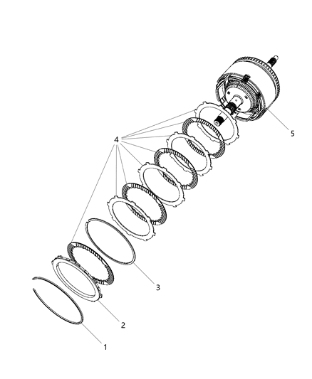 2014 Ram C/V Input Clutch Assembly Diagram 5 - Thumbnail