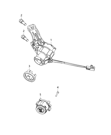 2021 Jeep Compass Switches - Instrument Panel Diagram 3 - Thumbnail