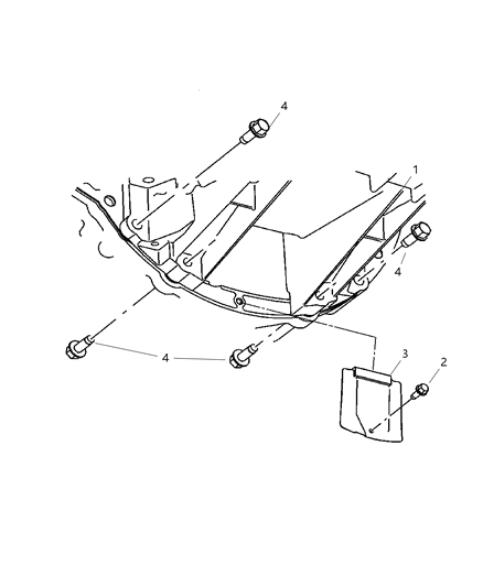2005 Dodge Magnum Cover , Lower Converter Diagram 2 - Thumbnail