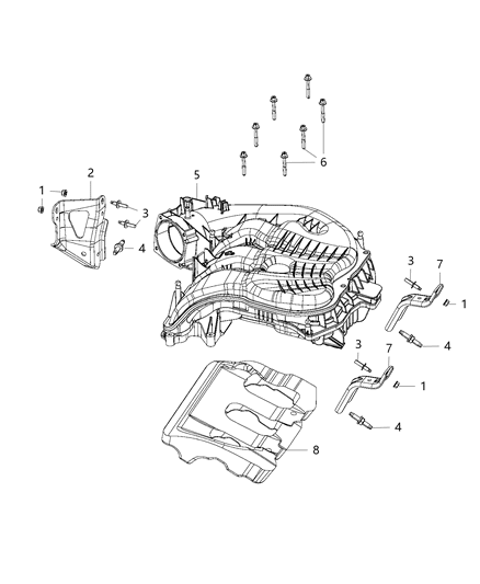 2019 Ram ProMaster 2500 Intake Manifold Diagram 2 - Thumbnail