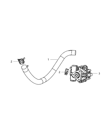 2007 Jeep Wrangler Power Steering Pump Diagram 2 - Thumbnail