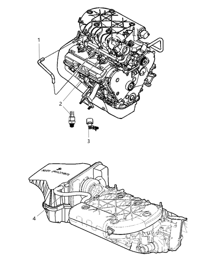 2007 Chrysler Sebring Crankcase Ventilation Diagram 4 - Thumbnail