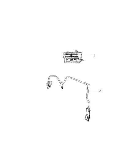 2019 Ram 3500 Pickup Camera System Diagram 2 - Thumbnail