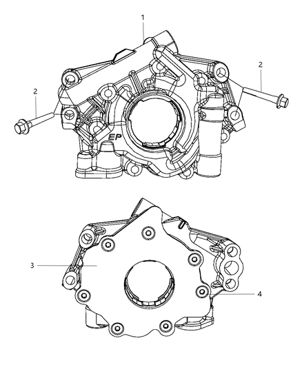 2013 Ram 2500 Engine Oil Pump Diagram 2 - Thumbnail