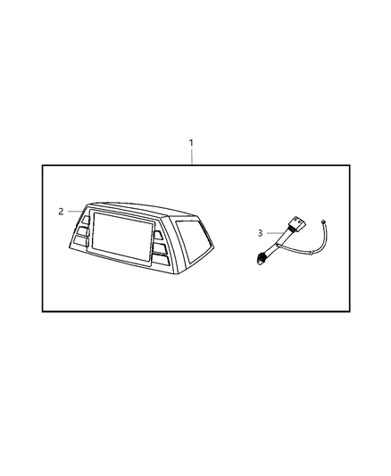 2008 Dodge Ram 4500 Module Diagram for 5175002AA