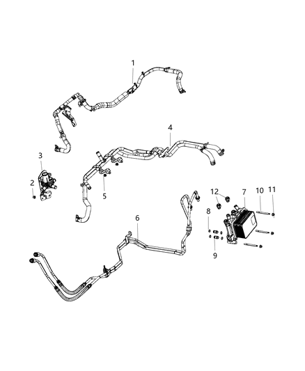 2017 Ram 1500 Connector Diagram for 68489743AA