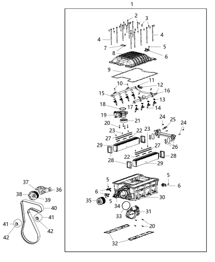 2018 Dodge Challenger Coolant Temperature Sensor Diagram for 5149077AB