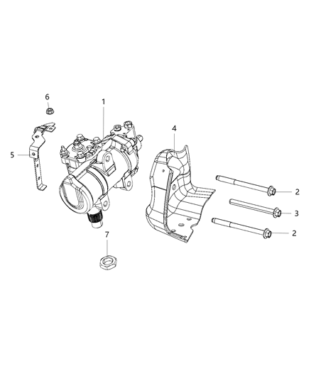 2019 Ram 3500 Pickup Steering Gear Box Diagram