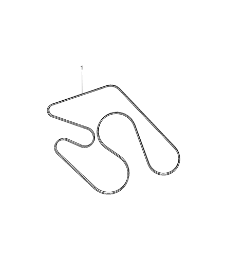 2016 Ram 3500 Pickup Drive Belts Diagram