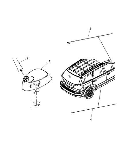 2010 Dodge Journey Antenna Diagram