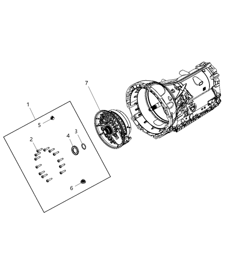 2021 Jeep Wrangler Oil Pump & Related Parts Diagram 6 - Thumbnail