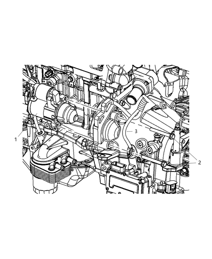 2011 Dodge Journey Starter & Related Parts Diagram 2 - Thumbnail