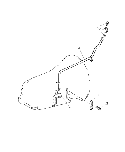 2005 Dodge Magnum Oil Filler Tube Diagram 2 - Thumbnail
