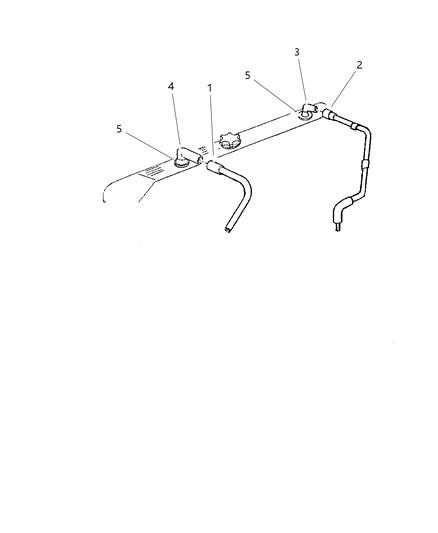 2002 Jeep Grand Cherokee Crankcase Ventilation Diagram 1 - Thumbnail