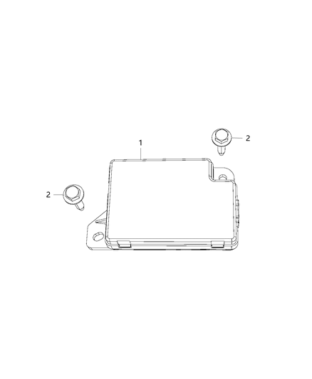 2018 Jeep Wrangler All-new Model Module, Compass Diagram