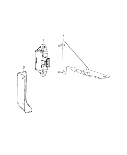 2020 Ram 1500 Classic Modules, Body Diagram 3 - Thumbnail
