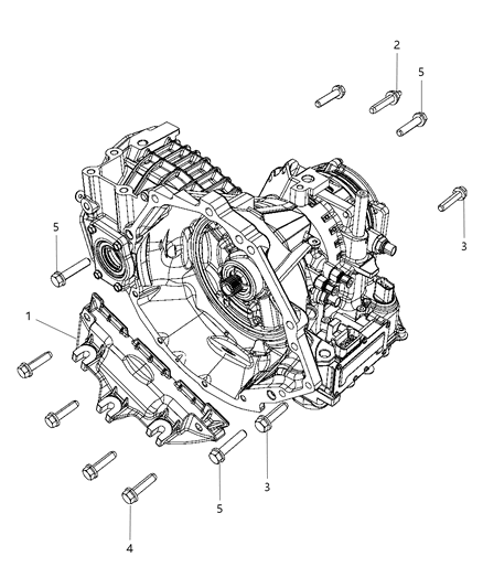 2009 Dodge Journey Mounting Covers And Shields Diagram 1 - Thumbnail