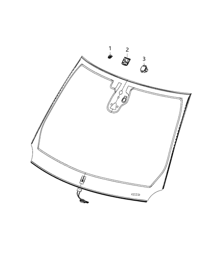 2021 Jeep Compass Sensors - Body Diagram 5 - Thumbnail