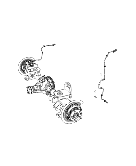 2021 Jeep Wrangler Sensors - Brake Diagram 2 - Thumbnail