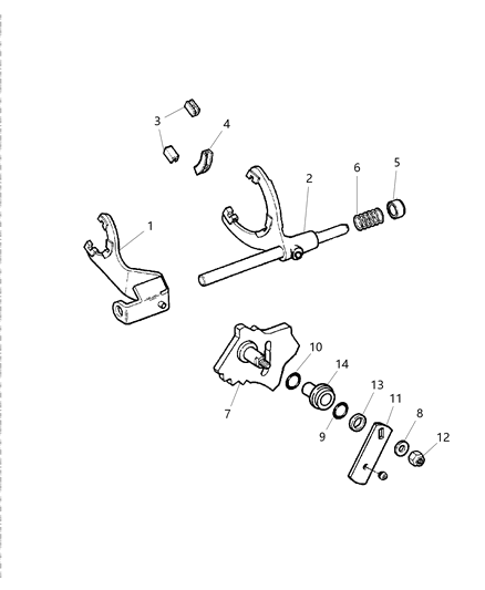 2004 Dodge Ram 1500 Nut , (3/8-24) Diagram for 6030310