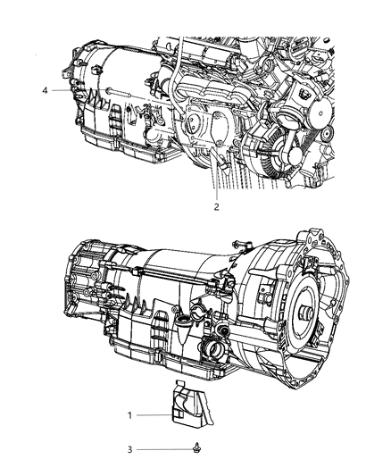 2008 Jeep Grand Cherokee Mounting Covers And Shields Diagram 2 - Thumbnail