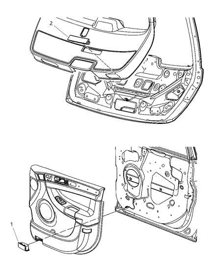 2004 Chrysler Pacifica Lamps Courtesy Diagram