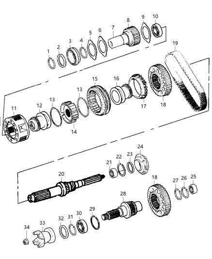2011 Ram 3500 Cab Chassis Gear Train Diagram 2 - Thumbnail