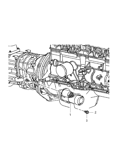 2006 Jeep Wrangler Starter Diagram 2 - Thumbnail