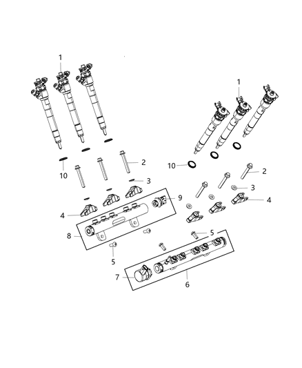 2012 Chrysler 300 Fuel Rail Diagram 1 - Thumbnail