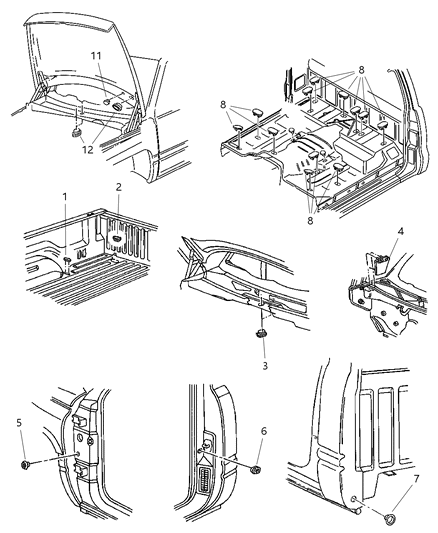 2002 Dodge Ram 3500 Regular Cab Plugs Diagram