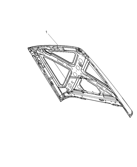 2017 Jeep Wrangler Hood of Labels Diagram