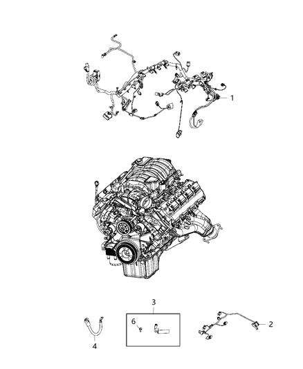 2020 Dodge Durango Wiring, Engine Diagram 3 - Thumbnail