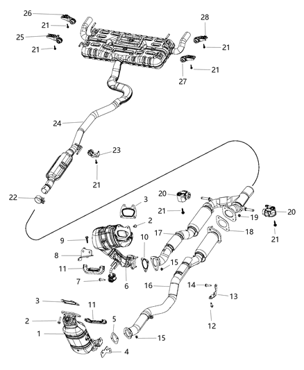 2017 Chrysler 200 Front Bracket, Passenger Side Diagram for 68141369AC