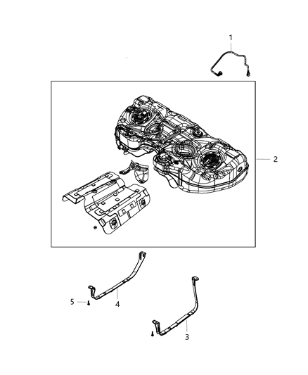 2020 Dodge Challenger Fuel Tank And Related Parts Diagram 4 - Thumbnail