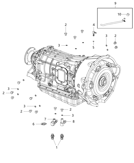 2019 Ram 3500 Pickup Sensors , Switches And Vents Diagram 1 - Thumbnail