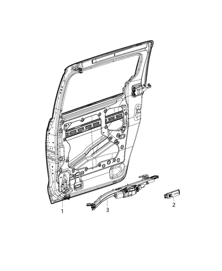 2020 Chrysler Voyager Modules, Body Diagram 15 - Thumbnail