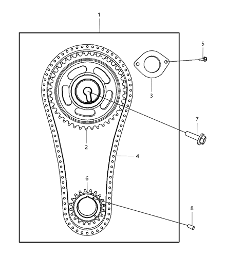 2010 Dodge Grand Caravan Gear Assembly Diagram for 68001402AA